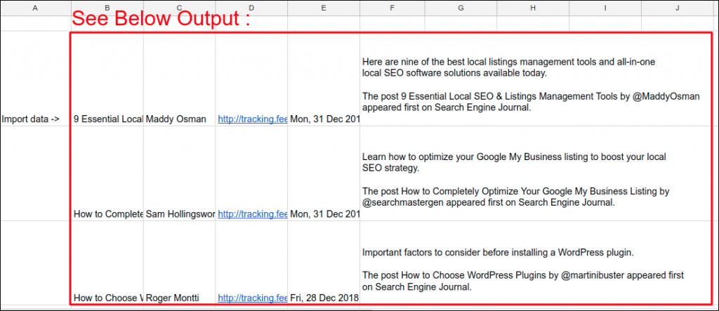Practical Introduction to Web Scraping with Google Sheets